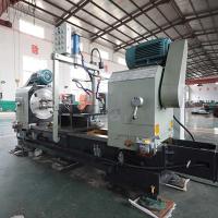 Machine de perçage à deux broches horizontale PLC pour les raccords de tuyaux de vanne