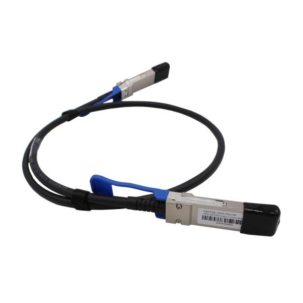 OEM 100G QSFP28 To QSFP28 DAC Copper Cable For FTTX Network 	Direct Attach Cable