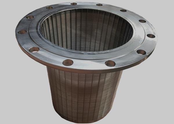 Wedge Wire Screen for Tank Equipment, Johnson Resin Trap Filter With Flange
