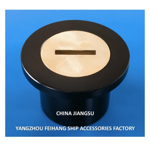 Durable Sounding Pipe Head A50 CB/T3778 with 76mm Outside Diameter and Copper Lid Carbon Steel Body