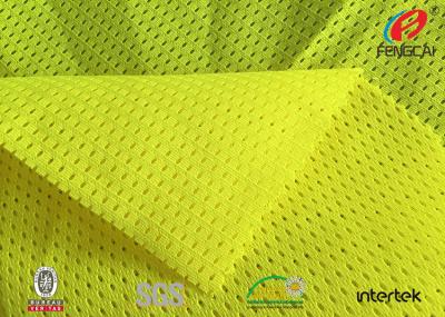 Polícia de néon Mesh Fabric Fluorescent Material Fabric uniforme da cor