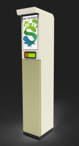 Machine de Rvm de cosses de café réutilisant le point bonus et le café de r
