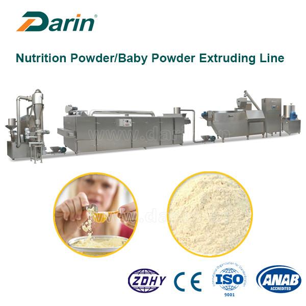 Linha de produção saudável parafuso dos alimentos para animais de estimação do pó da nutrição do gêmeo do papa de aveia do café da manhã