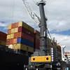 Marine Floating Dock Crane For Sea Port Heavy Lifting
