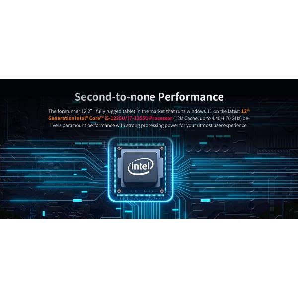 Business Rugged Tablet PC With Intel Processor And Finger Print Scanner