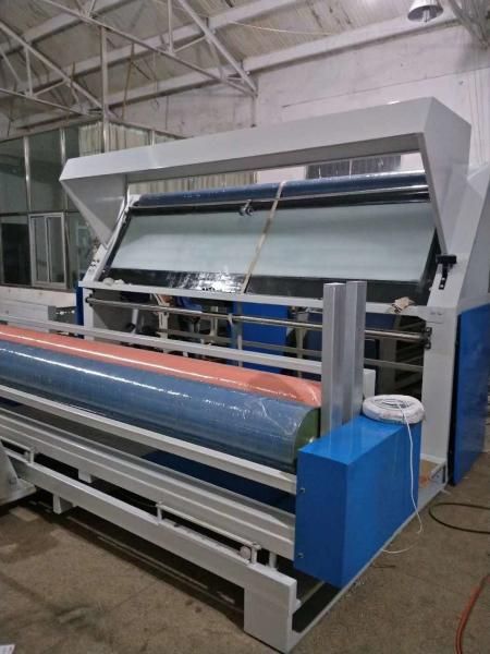 High Efficiency Horizontal Fabric Checking Machine 1800~2800mm Door Width