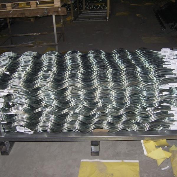 Durable Wire Mesh Fence Rolls Netting Chain Link Fence 50m / 100m Roll Length