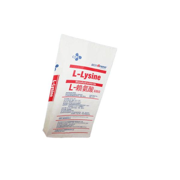 el empaquetado inferior del papel de Kraft de la película del PE del bloque empaqueta uso industrial del saco del papel