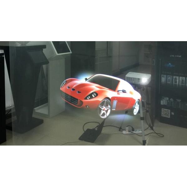 RoHS 1.52m Width Rear Projection Film Transparent Glass Optical