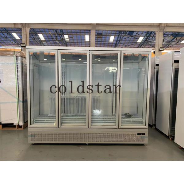New Style Of High Quality Commercial Drink Display Fridge Refrigerator With Built - In Brand Compressor