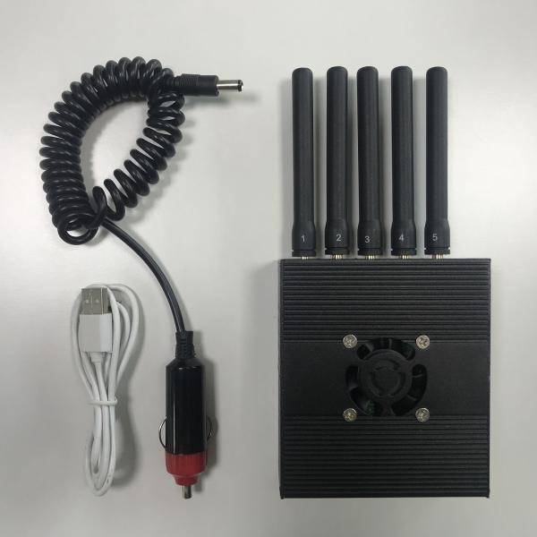 Jammer сигнала 195*95*34 mm GPS WiFi Bluetooth нон-стоп работающ 5 диапазонов