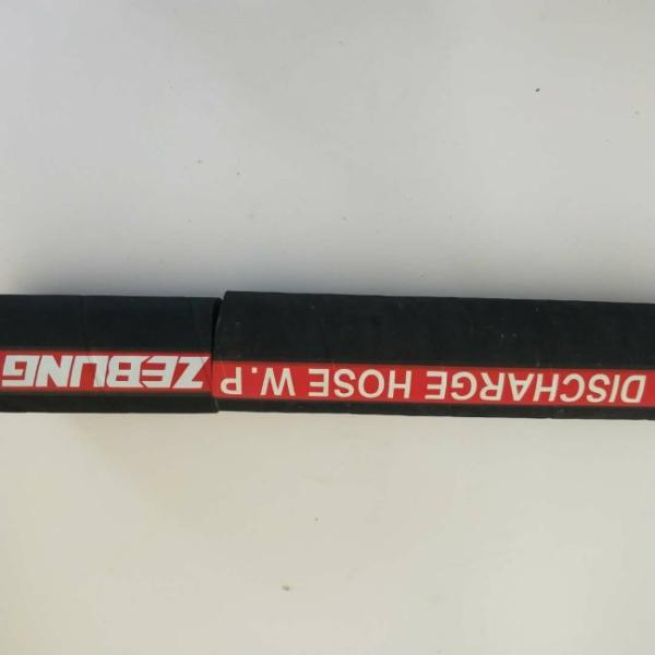 Fuel Oil Diesel Petroleum Transfer Rubber Hose Black Color Wear Resistance