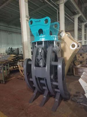 Rotating Grapple For Mini Excavator Mechanical With Grapple Saw