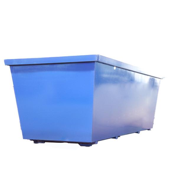 Heavy Duty Outdoor Stackable Marrel Skip Bin , Large Garbage Bin Manufacturers