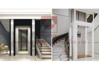 elevación casera eléctrica hidráulica del elevador de la vertical residencial 0.4m/S