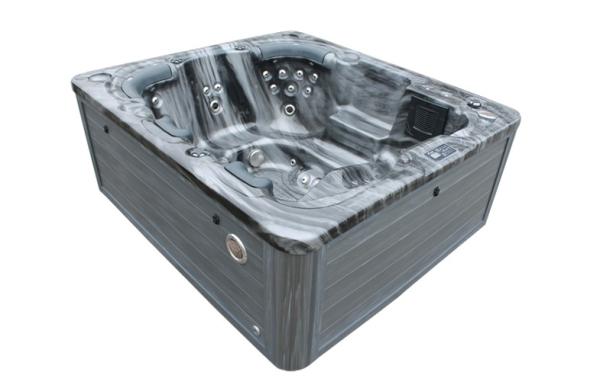 Indoor / Outdoor Massage Bathtub Triangular For 6 Persons