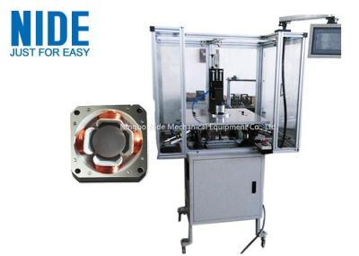 Automatic four slots BLDC stator inslot needle coil winding machine