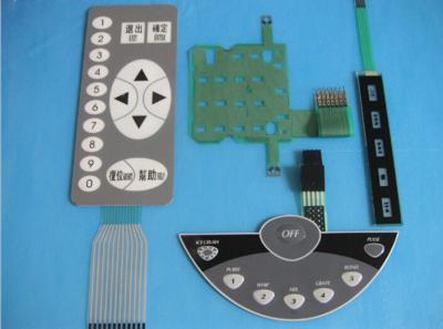 de membrana matte adesiva do PC/ANIMAL DE ESTIMAÇÃO de 3M interruptor que grava com efeito tátil