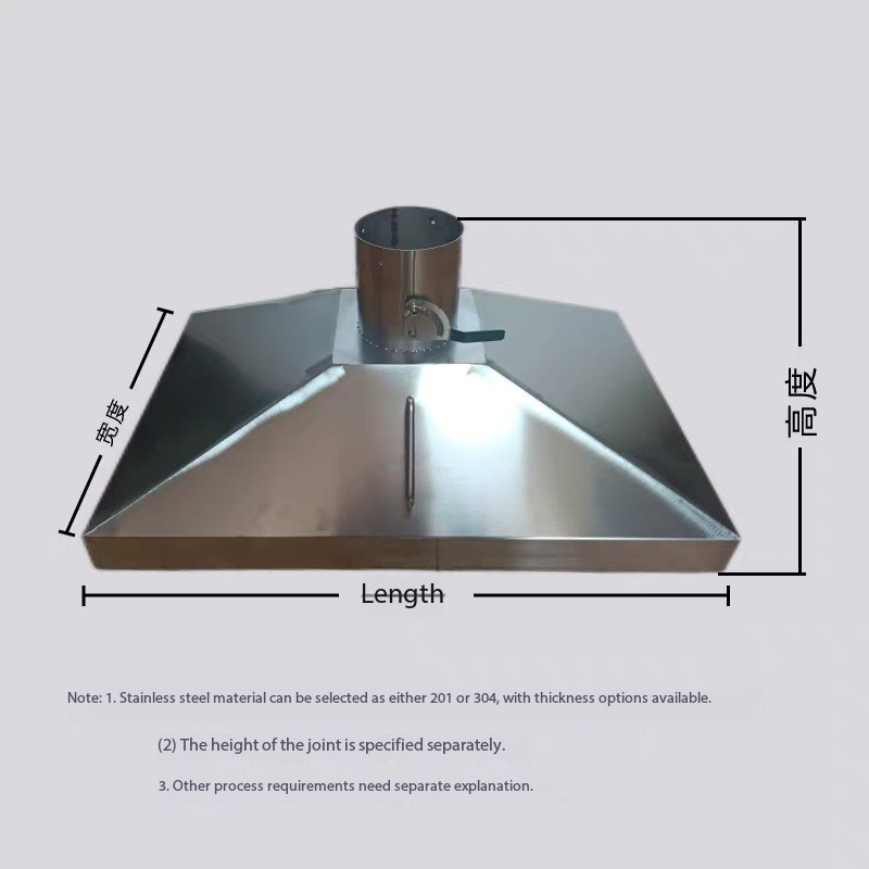 Anti Corrosive Laboratory Accessories Industrial Fume Exhaust Hoods