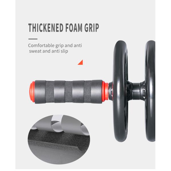 Сгущенное колесо Ab теряет пусковую площадку колена ролика PVC Ab Sweatproof живота жирную