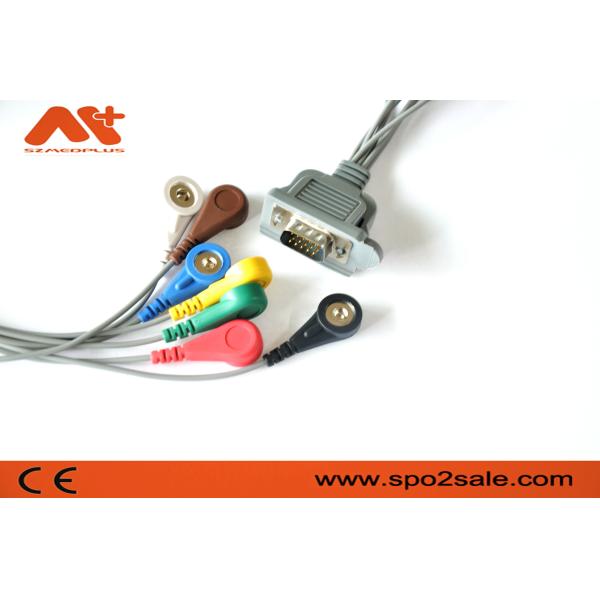 7 ligação Holter Dms 300 3a AHA DMS-20200213 para o monitor paciente