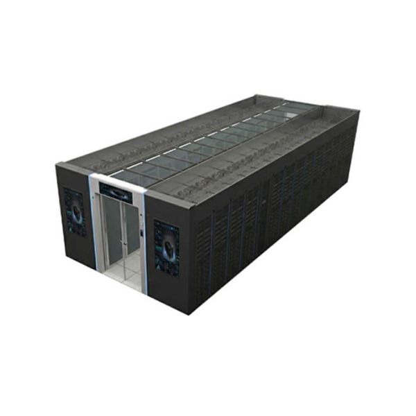24 Rack Hyperscale Modern Data Center Hot Aisle And Cold Aisle Containment