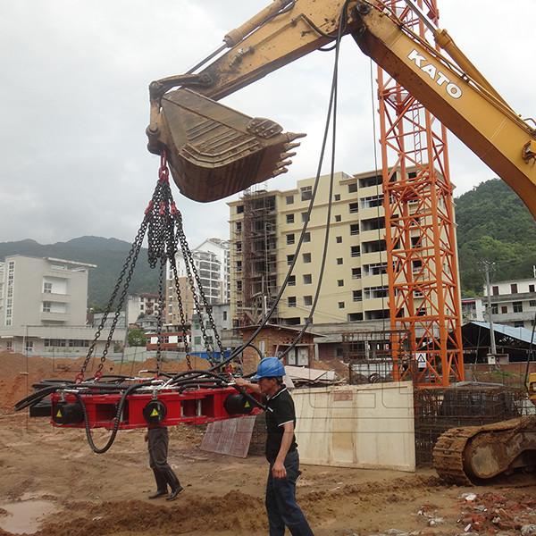 OEM 8 Modules Pile Cutting Equipment , 20pcs Excavator Breaker Attachment