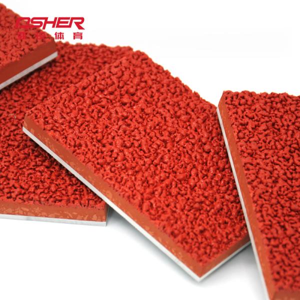 Hybrid Plastic Running Track Material Wholesale PU Glue and EPDM Granules In Stock Customizable Fast Shipping Meets Project Needs