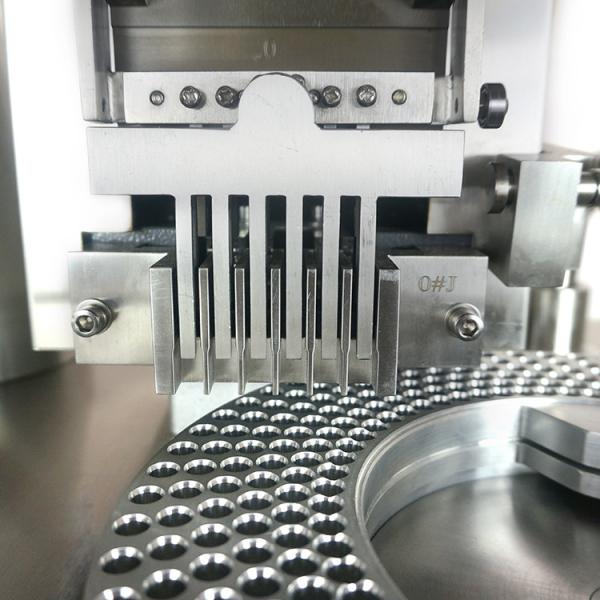 Machine de remplissage de gélules semi-automatique pour granulés pharmaceutiques en gélatine dure
