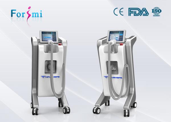 low risk HIFU Machine 500W Power 250Khz frequency Pulse width 0.5s