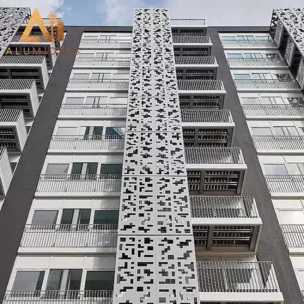 Aluminum Cnc Laser Cutting Wall Cladding