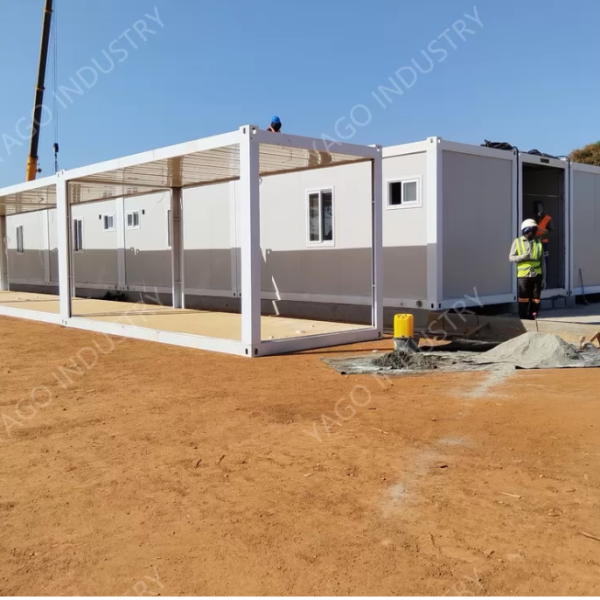 Heavy Duty Modular Flat Pack Prefabricated Staff Accommodation Buildings Systems