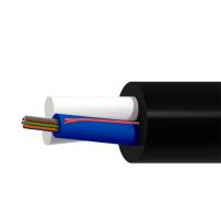 Câble à fibre optique ASU (GYFFY) 12 cœurs, portée de 120 m
