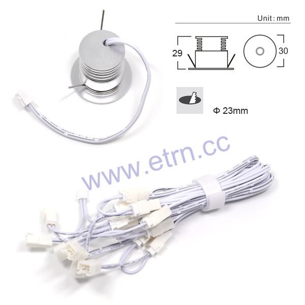 ETRN Brand 3Wx6 MINI LED Downlights Cabinet Light Spotlight Ceiling indoor Christmas Light