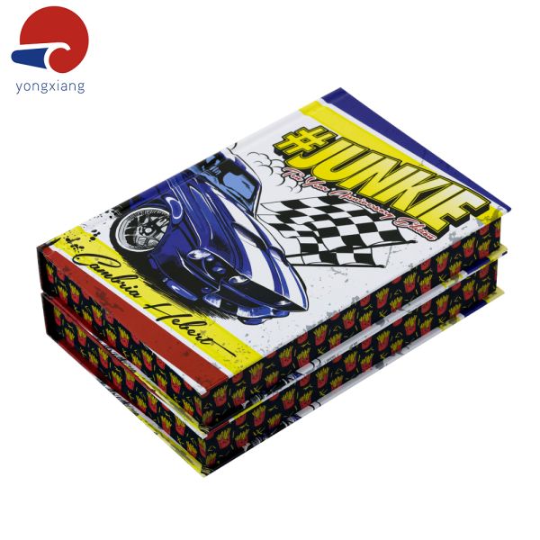 Matte Book Edge Printing CMYK Color Custom Board Book Printing
