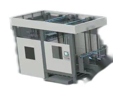 9KW Automático Flip Flop Stacker Transportador de Logística Tipo Cor Personalizada SDX-FZL2100