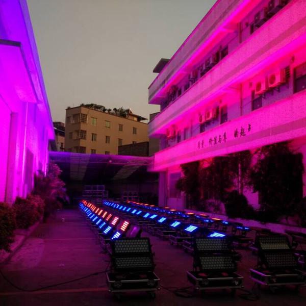 Free shipping China High quality 120X18W Wateproof RGBAW UV 6in1 High power LED Wall Washer Outdoor LED Lights