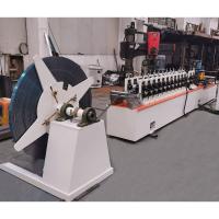 La Manche en verre de rail de guide de PLC de profilé en u automatique du contrôle 5.5KW formant la machine
