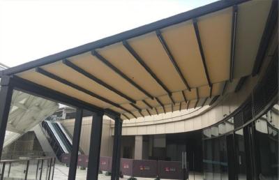 Oxydation anodique d'aluminium adaptée aux besoins du client de l'alliage 260mm de pergola escamotable de toit
