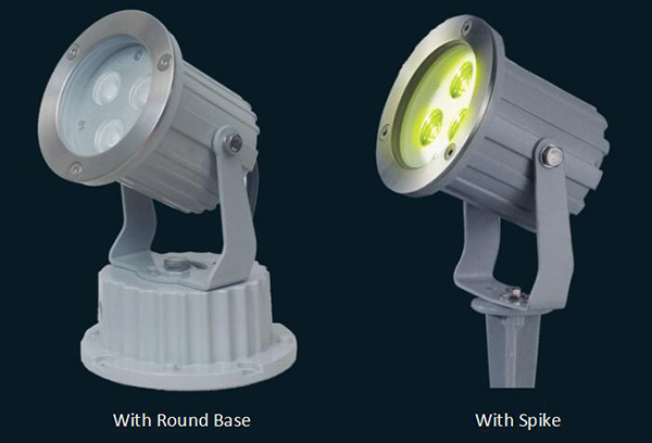 Алюминиевая фара сада СИД с круглым низкопробным материалом алюминия заливки формы