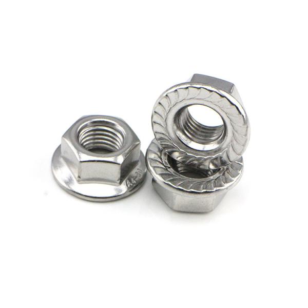 ISO 4161 / DIN 6923 Hexagon Flange Nuts Steel Supplier Wide Size Range