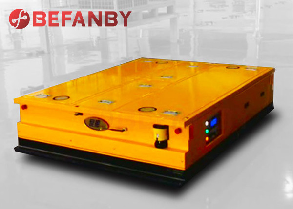 10 Ton Agv Trolley Automated Guided Vehicles With PLC Screen