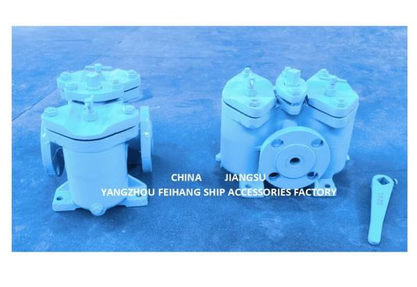 1-DN25 Double Oil Strainers & Duplex Oil Strainer & Double Oil Filter & Duplex Oil Filters