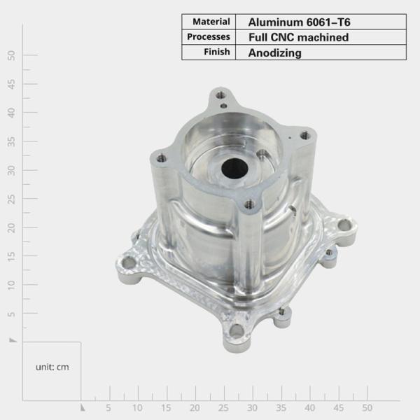 Customized Precision Lightweight Aluminum CNC Machining Turning Parts Processing Services