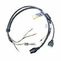 Assemblage de câble d'alimentation de 520 mm Rj45f 3.81 Tête 2 broches câble d'alimentation étanche 032