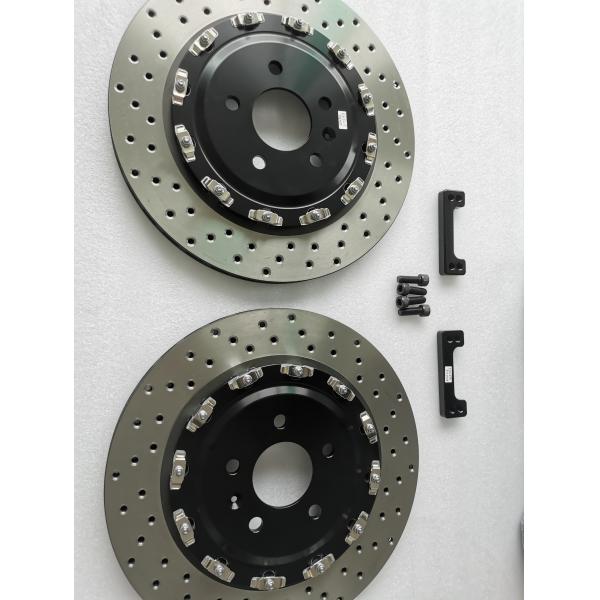 Rear Enlarged Disc Car Brake Parts 355*22mm Bell Bracket For Audi Rs3