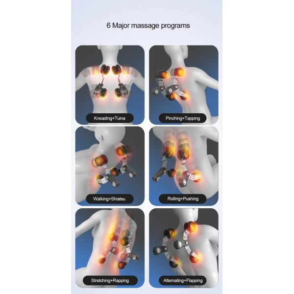 Foot Roller Medical Massage Chair SAA Scraping 145cm SL EMS