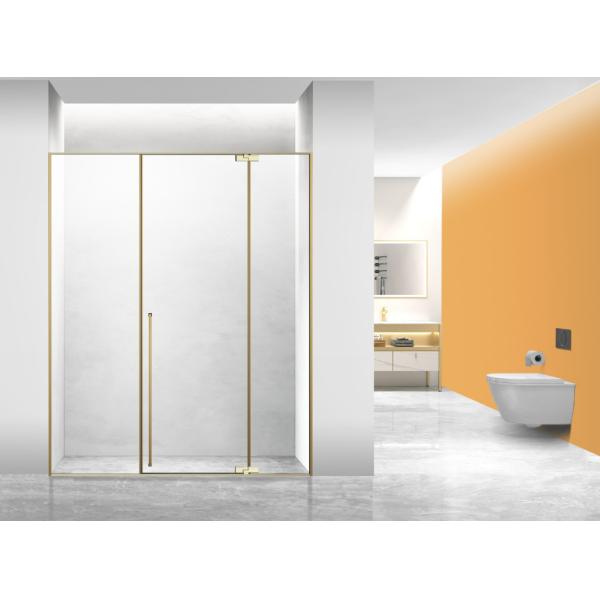 SUS 304 Material Casting Shower Door Wall Profile Inside And Outside