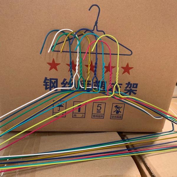 14.5 Gauge Hotels Laundry Wire Hanger Contemporary Style 500 Pcs Per Box