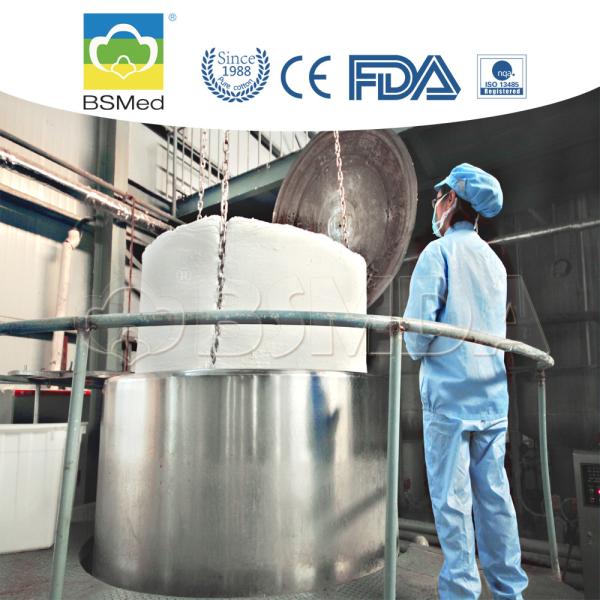 Absorbency чистой сырцовой ваты 100% высокий отсутствие пятна для обветренных шлихт заботы